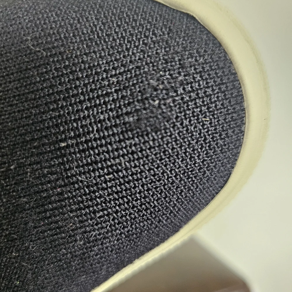 Rothys Black Blue Slip On Super Comfy City Smart Casual Flats‎ Shoes Sz 8.5